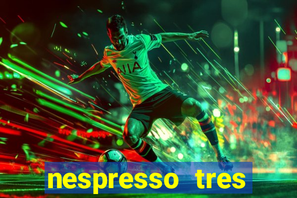 nespresso tres luzes piscando